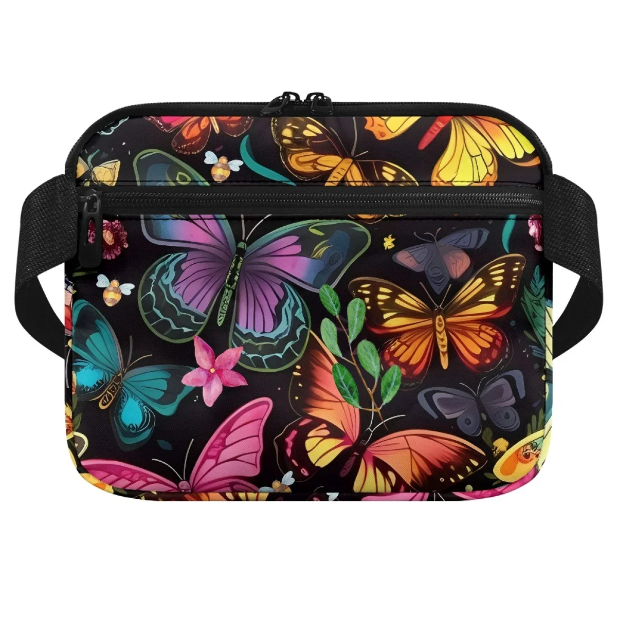 Luxury Designer Colorful Butterfly Print Medical -Pack Nurse Belt Organizer marsupio per accessori per infermiere Utility New