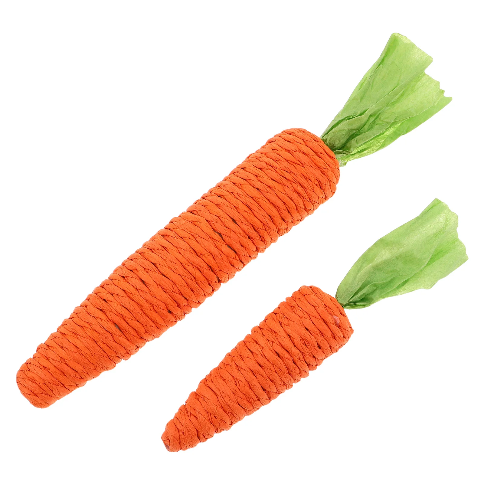 

2Pcs Carrot Cat Interactive Chew Teething Kitten Play Enrichment Chewing Accessories Indoor Engagement Cat Carrot