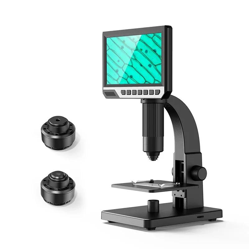 ALEEZI 315 digital magnifier 12MP 2000X laboratory inspection microscope with 7inch screen