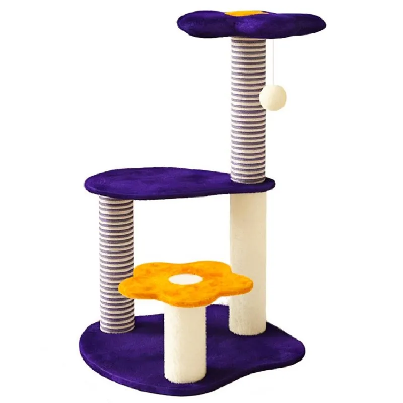Cat Climbing Frame Cat Scratcher Sofa Protector Cats Trees House Sisal Scratching Post for Cats Jumping Tree Tower Pet Furniture