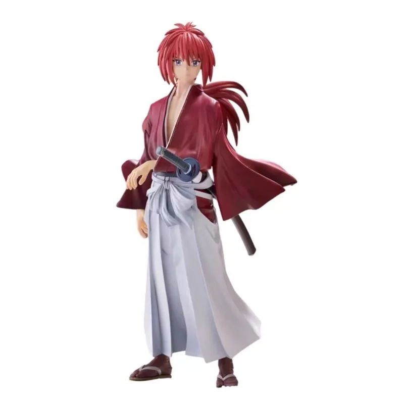 

Rurouni Kenshin FuRyu Trio-Try-iT Himura Kenshin 19cm PVC Action Figure Anime Figure Model Toys Figure Collection Doll Gift