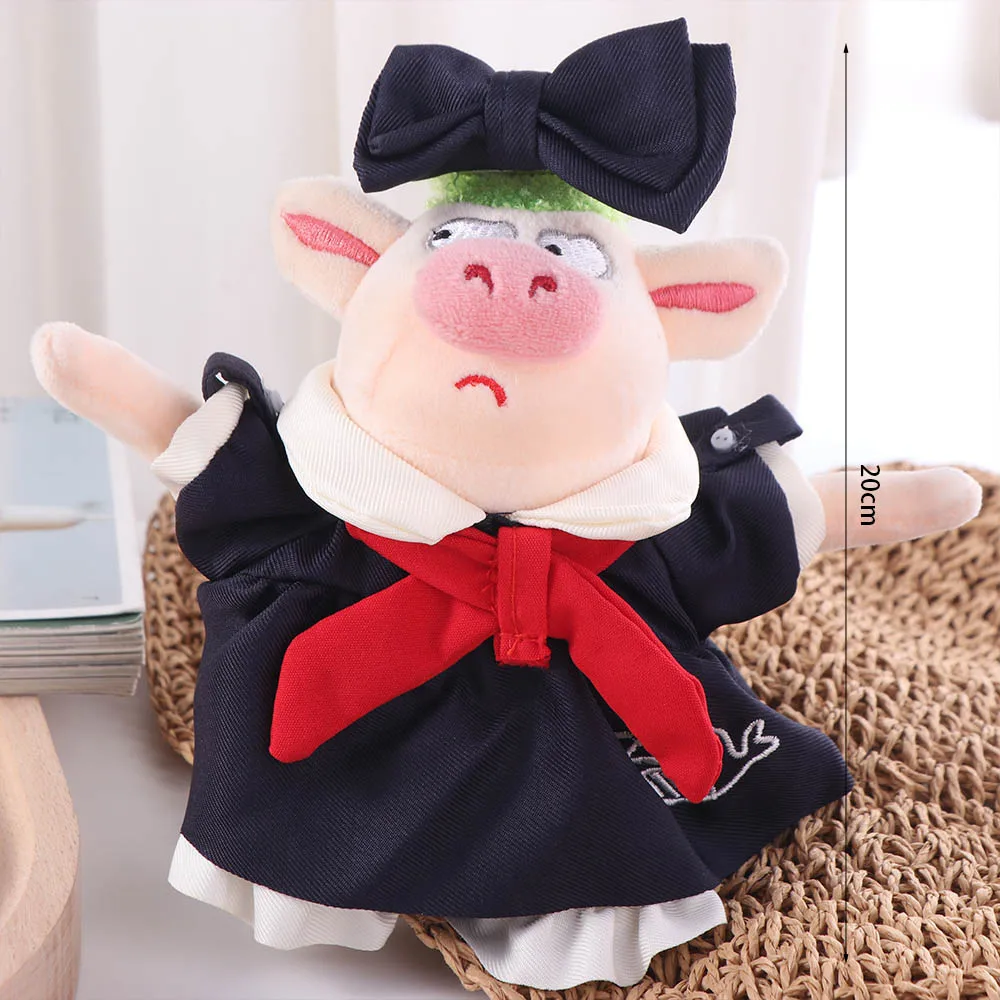 1 satz Bogen Haarband 20 cm Baumwolle Kleidung Wal Muster Schuluniform Baumwolle Kleid Outfit Mini Kleidung kinder geschenk