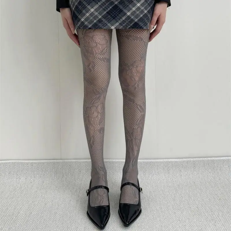 Hosiery Fishiery Fishiery Fishiery Scavalti collant motivi sfilati per abiti eleganti eleganti calze rete rete Y1AC