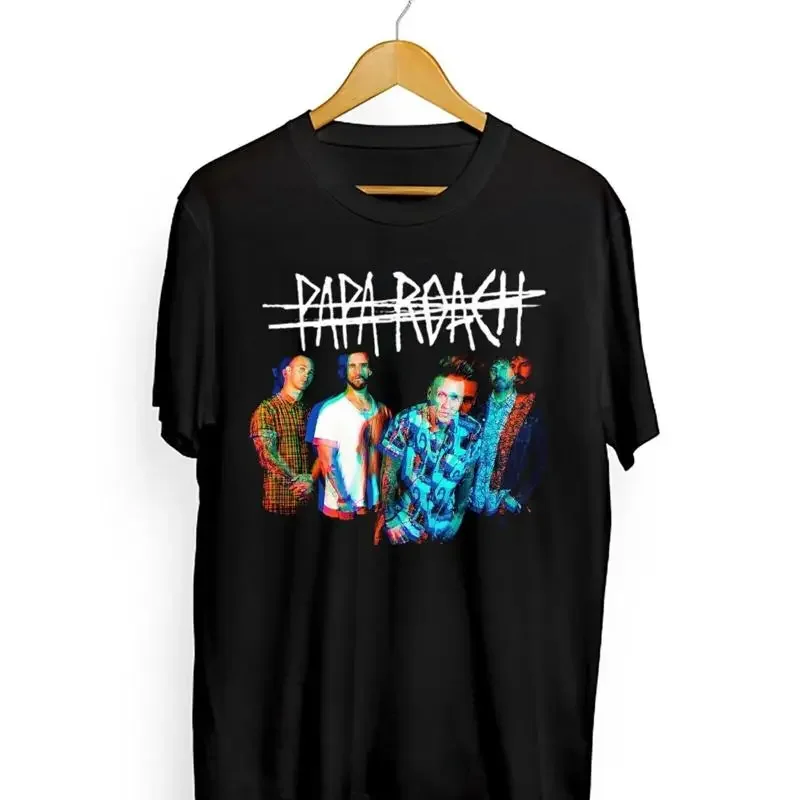 Papa Roach T-Shirt aus Baumwolle für Herren, alle Größen 1Ng375