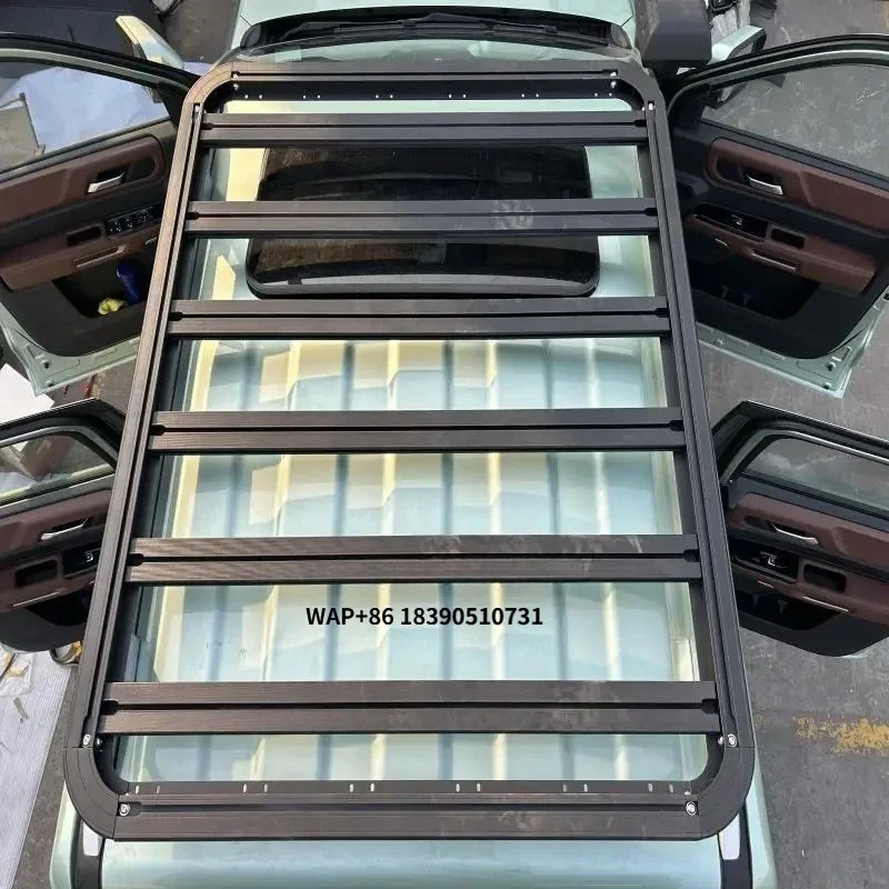 Custom Pickup Truck Bed Canopy  with Roof Rack/ Tent/side Tool Box /sliding Window with Roof Rack