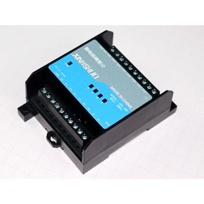 Differential to Collector & Collector to Differential Signal Conversion Module Encoder Signal Converter