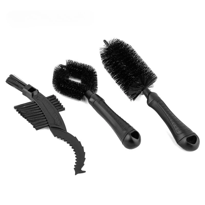 Bicycle Cleaning Tool Chain Brushing Disc Flywheel Cleaning Brush Bicycle Tire Cleaning Tool Set Cycling Equipment