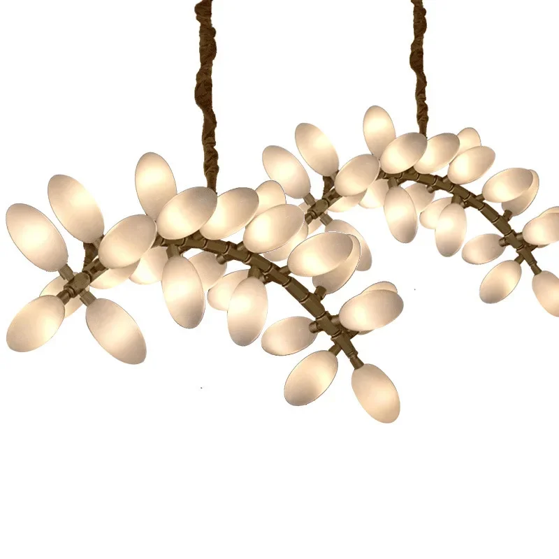 

Grape Flower Living Room Dining Room Bedroom Stairs Villa Nordic Light Luxury Creative Personality