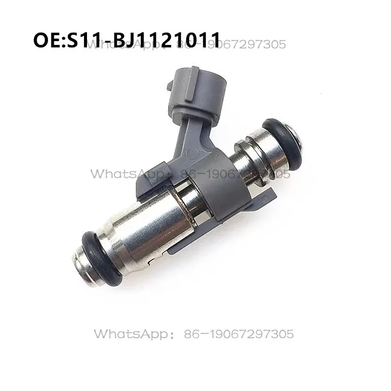 Fuel Injector for Chery QQ Sweet QQ6 372 472 Magneti Marelli System 2 Holes Spray Nozzle S11-BJ1121011