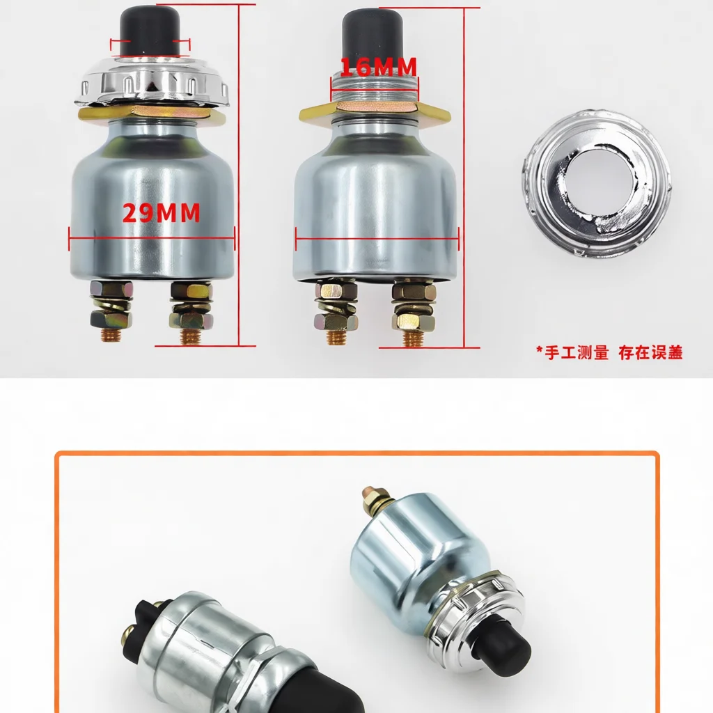 Industrial JK260 Start Button Switch For Diesel Generator Truck Forklift Ignition Electrical System Replacement Part Durable