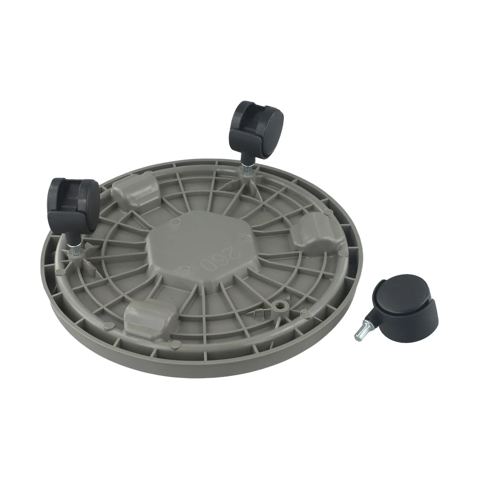 قاعدة وعاء الزهور مم عجلات دعم النباتات حماية الأرضية الأسطوانة قاعدة وعاء الزهور صينية متحركة الإعداد المنصات الراتنج