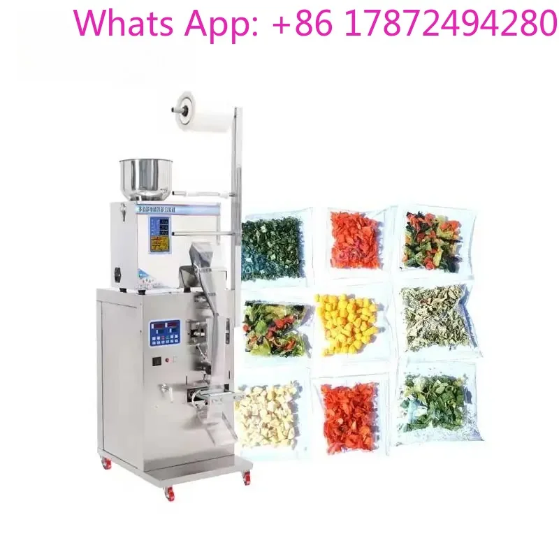 Automatic Spice Granular Small Roasted Snack Mini Packet Tea Bag Sealing Multi-function Weighing Packaging Machine