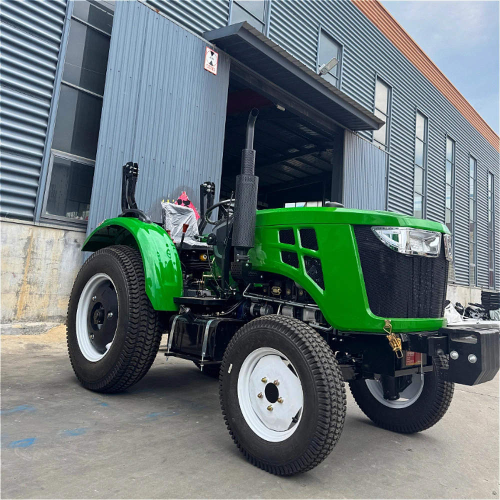 Factory-direct 50–80 HP 4WD Compact Agricultural Tractor; Suitable for Diverse Terrains and Compatible with Various Attachments.