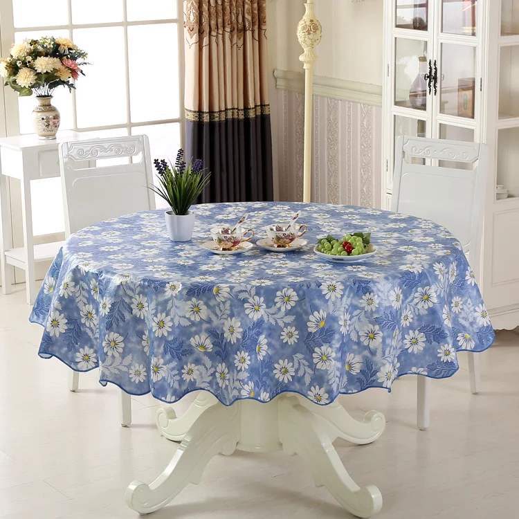 

2024 Non washable round table tablecloth, waterproof and oil resistant, hotel and restaurant anti square