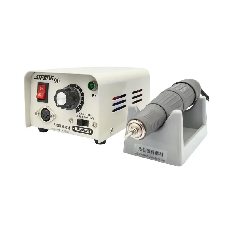 Микромотор для зуботехнической лаборатории Strong 90 Teeth Drilling Machine Phone 37L1, станок для гравировки ювелирных изделий и ногтей