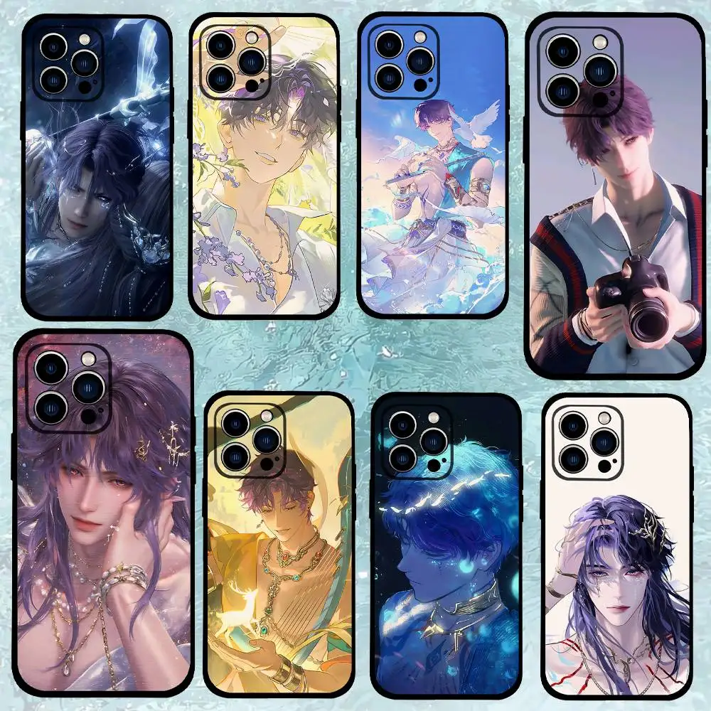 

Rafayel Phone Case Black Phone Case That Fits For IPhone 17,16,15,11,13,14 Pro Max,Plus,X,Xr,Xs Max,13Mini