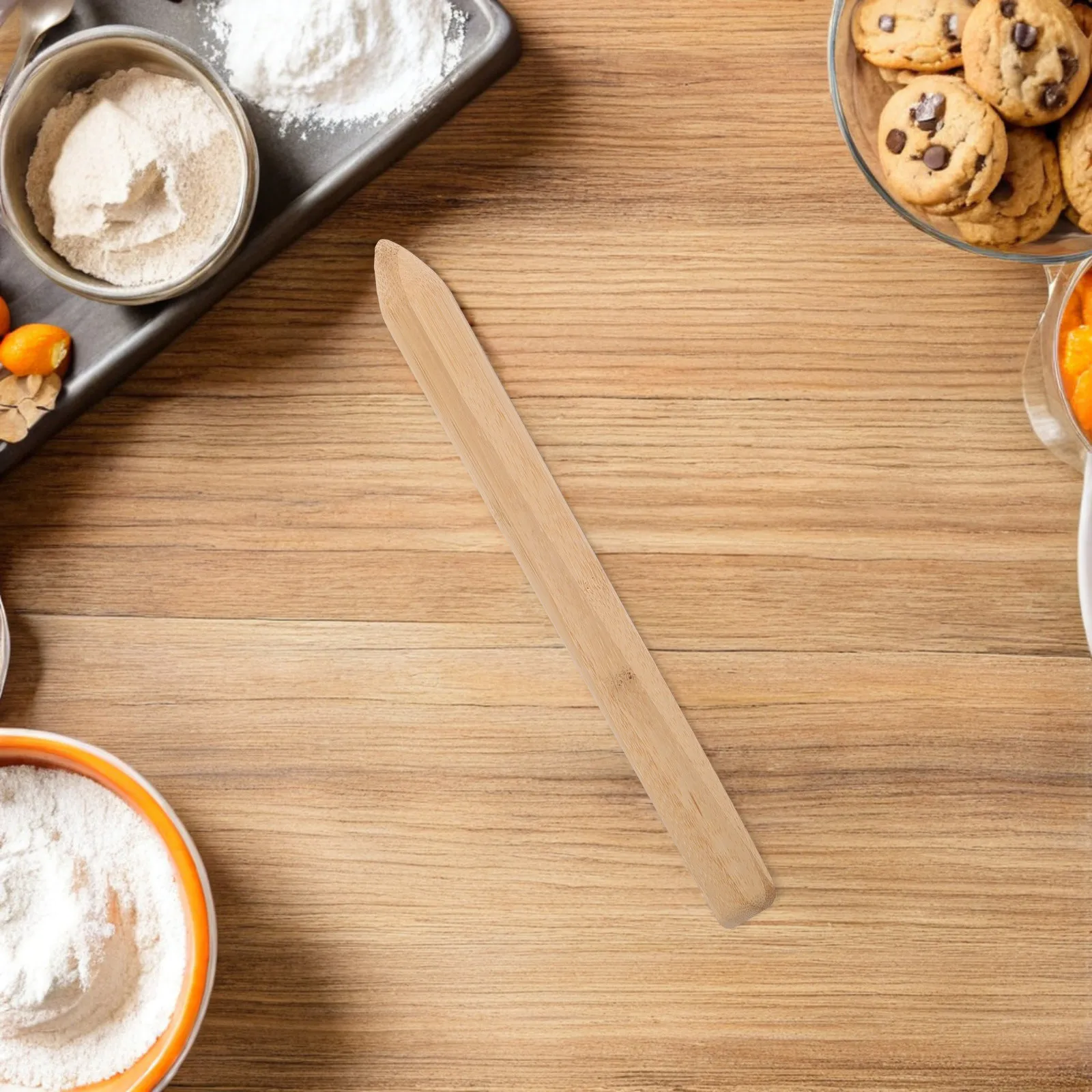 2 batidores de madera daneses con mango ergonómico para mezclar masa de pan de levadura, herramienta manual para mezclar masa, hornear pan, pasteles y harina