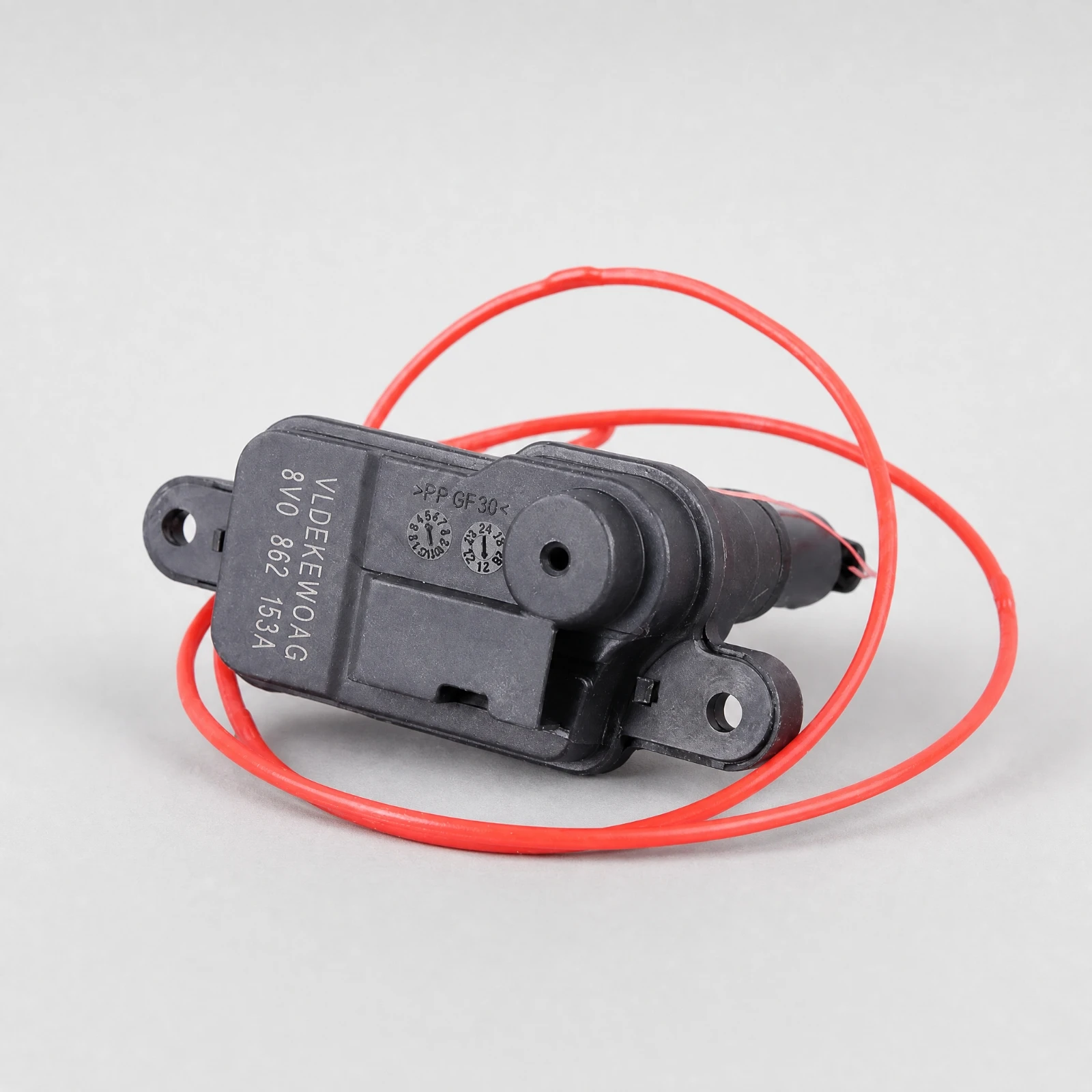 Actuator with Red Pull Cable Easy to Install Fuel-Filler Door Actuator Motor Automotive Component Enhanced Security