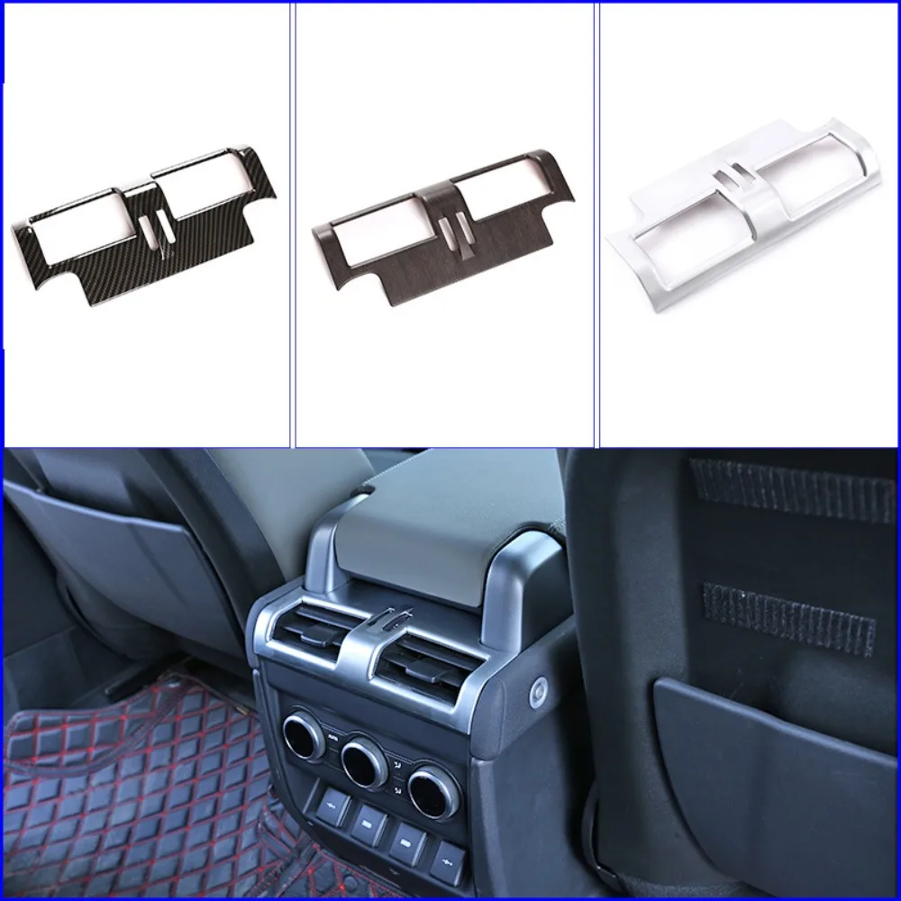 

Car Rear Air Outlet Vent Cover For Land Rover Defender 110 2020-2022 Frame Decoration Sticker Trim ABS Auto Interior Accessories