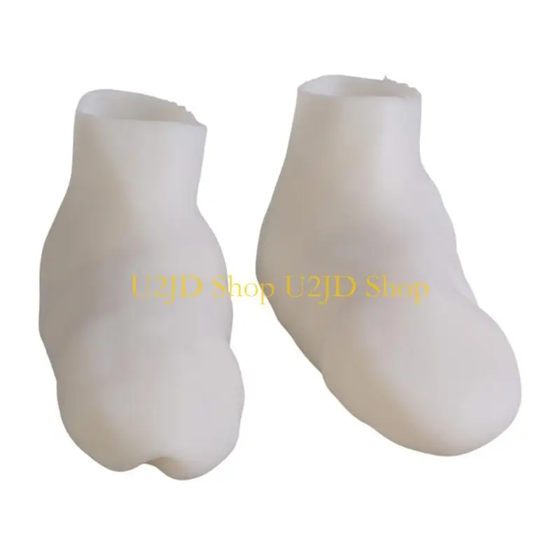 

U2JD Silicone Socks Practical Moisturizing Socks Soft Gels Socks for Dry Cracked Feet