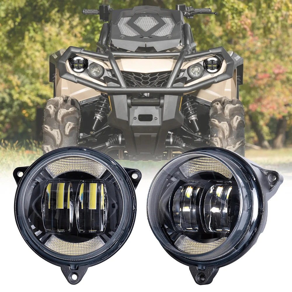 

ATV LED Headlight Low Beam For Can-Am Outlander 500 650 800R 850 1000 MAX 1000R XMR STD XT XT-P 2012-2022 Accessories