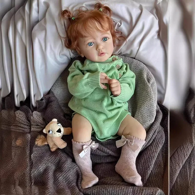 60cm Ayana Finished Doll Princess Girll As Picture Reborn Baby Doll Hand Paint Doll with Genesis Paint Wysokiej jakości zabawki 3D Skin Toys