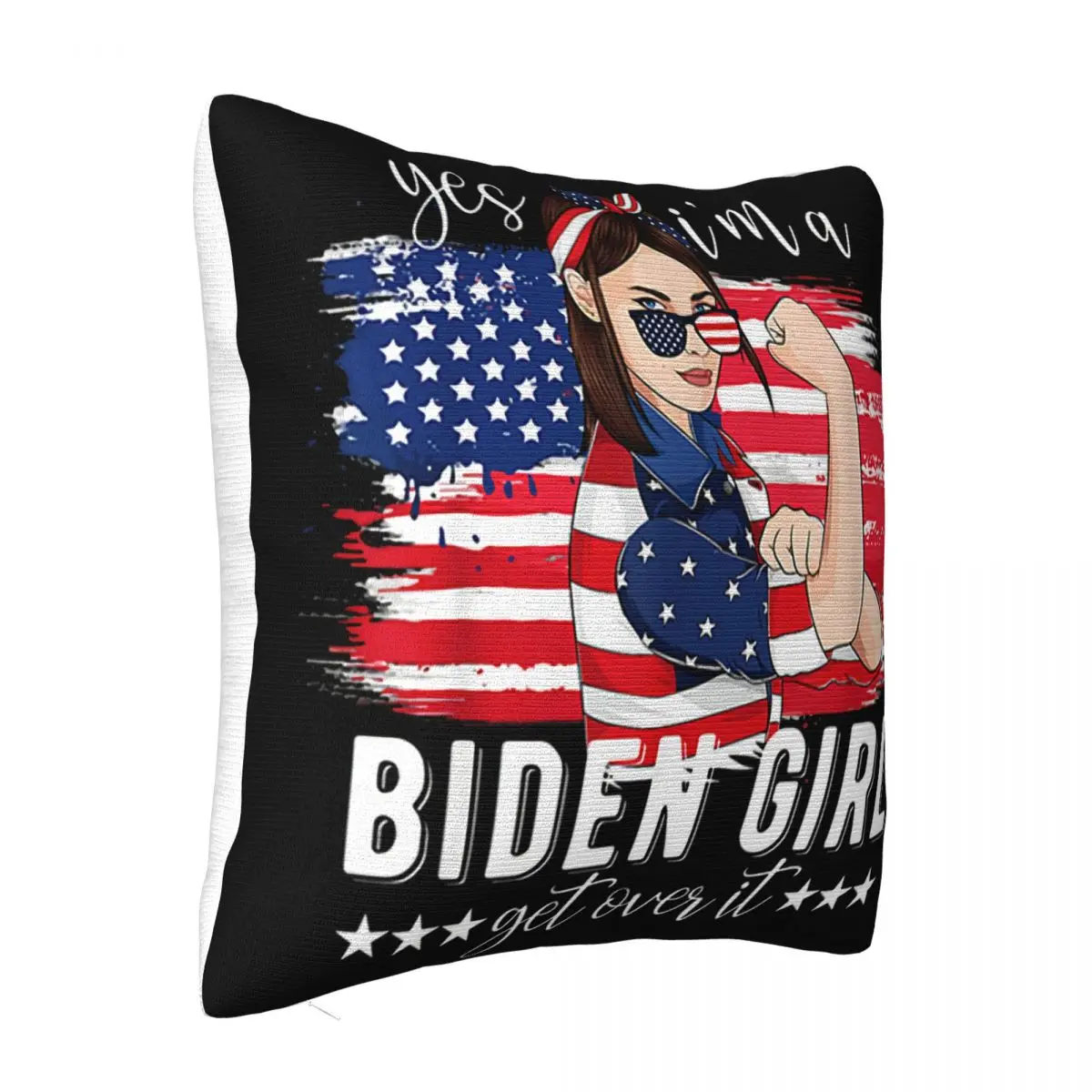 Yes Im A Joe Biden 2020 Joe Biden For President Biden Gift Gift Pure Western Style Pillow Case