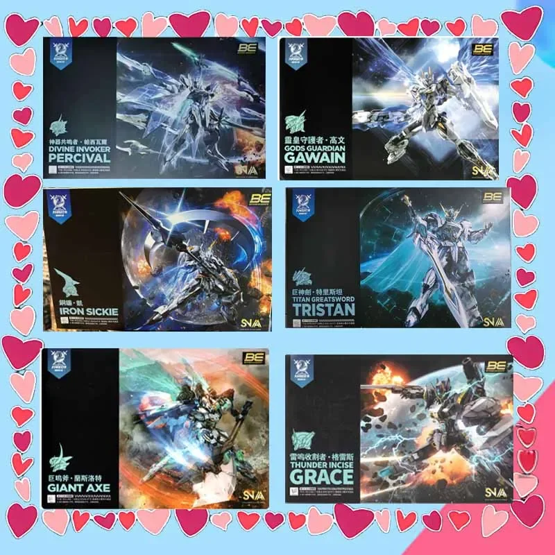 本物のsnaaオリジナル円形の騎士団sc-002-タイタン・グレートソード-アイアン・シッキー・ジャイアント・アックス-ディバイン・インボーカー-パーシヴァル