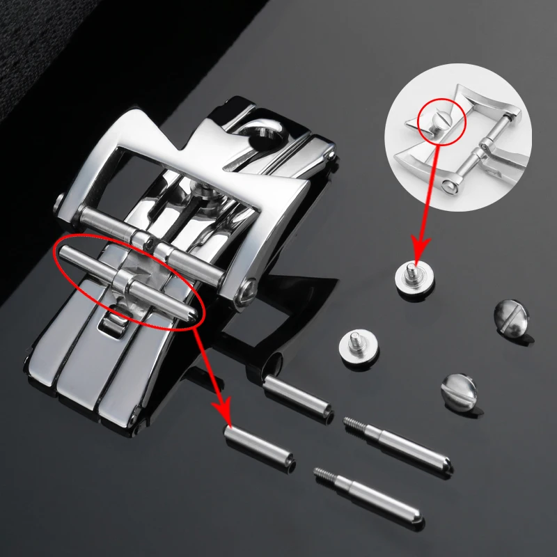 Screw Rod for Richard for VC Vacheron Constantin Patek Philippe Butterfly Clasp Connection watch clasp screw Rod Buckle Screw Ac