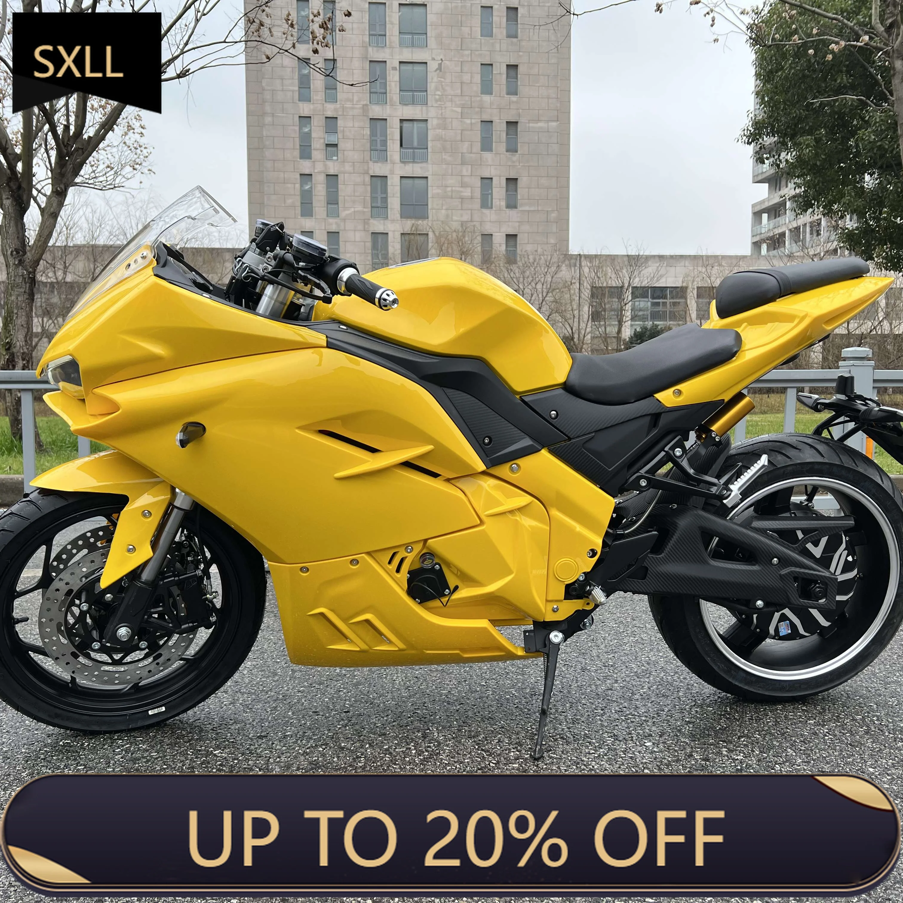 SXLL 10000W Cool High Speed Street Sport Racing Electric Motorcycle
