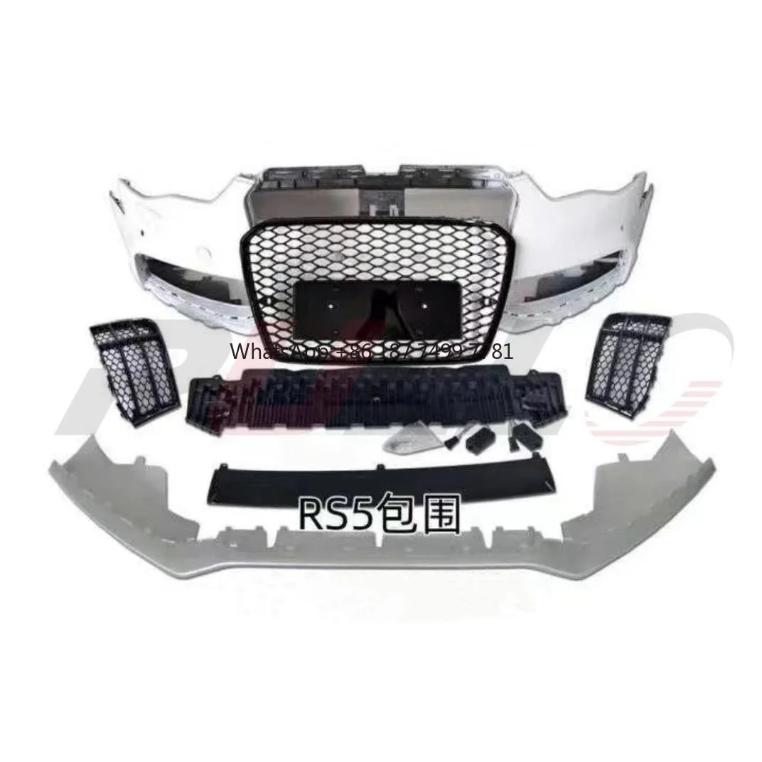 

High Quality Car Bumpers BodyKit for . A5 2013-2016 Upgrade to RS5 Bodykit Include Front Bumper with Grille