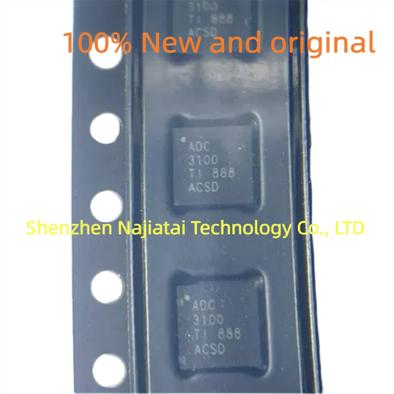 

10PCS/LOT 100% New Original TLV320ADC3100IRGER TLV320ADC3100 ADC3100 QFN24 IC Chip