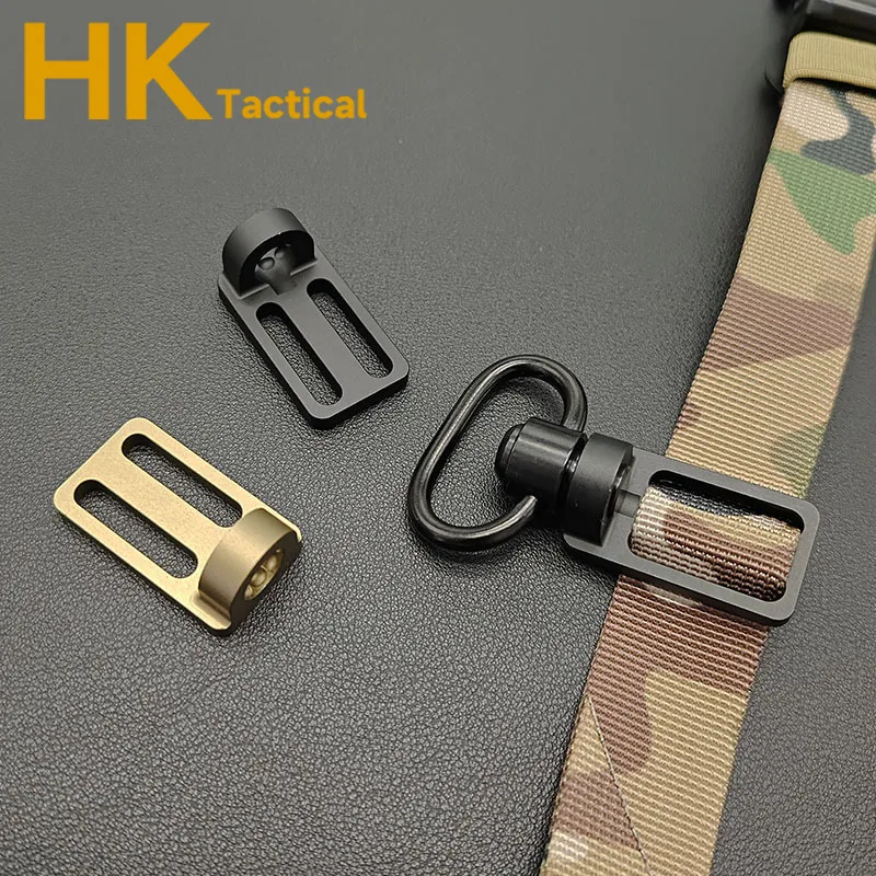 Tactical 1PC Convert Between 2 To 1 Point Triglide Sling Adapter Compatible With QD Swing Swivels Airsoft Hunting Accessories