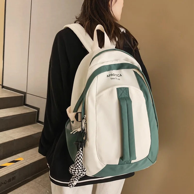 New College School Bag Fashion Big Backpack Winter Lovers Travel Bagpack Women Laptop Mochila For Teenager Bookbag Men Rucksack