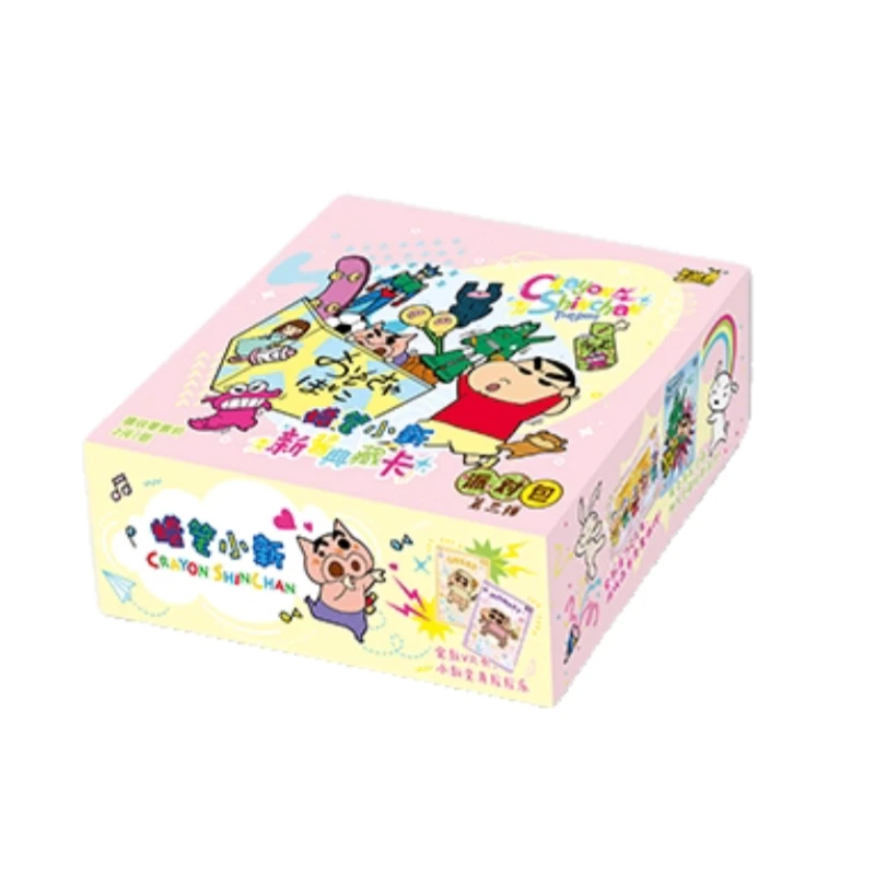 KAYOU Echt Crayon Shin-chan Kaart Hele Doos Collectible Card Party Bag Serie Animatie Randapparatuur Collectie Kaarten Speelgoed Geschenken