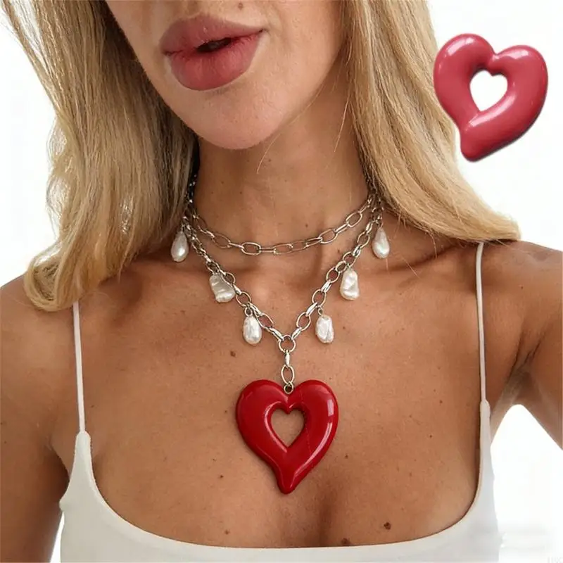 Professional Grade Silicone Mold For Creating Heart Shaped Round 3D Pendants Necklace Earrings Accessories Mould 