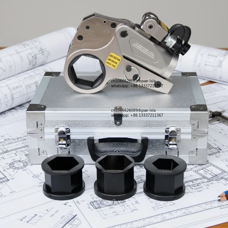 Same 4XLCT Hexagon Cassette Hydraulic Torque Wrench With Reducer Sleeve