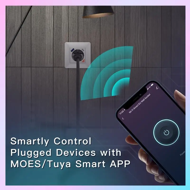 

T23C Wi-Fi Tuya Умная розетка Быстрая зарядка USB Type-C Приложение Дистанционное управление Голосовое управление для Alexa Google Home EU Plug
