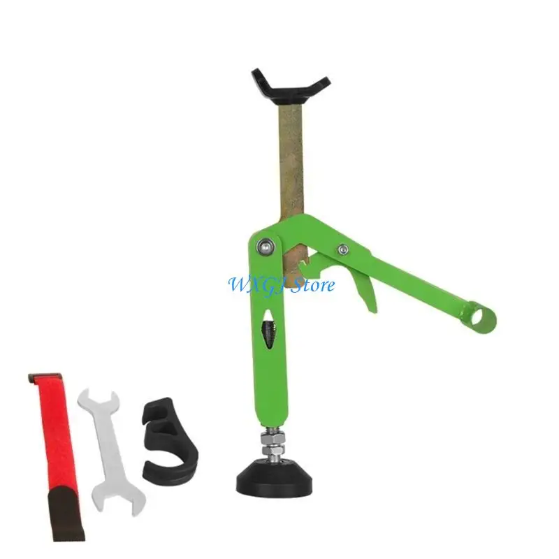 

37JE Motorcycle Rear and Front Wheel Stand Lift Trail Stand Easy And Portable Foldable Lifting Frame Stable Swingarm Lift