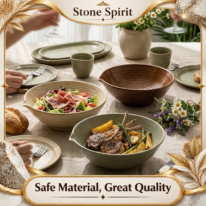 Vintage Japan Kiln-Changed Glaze Ceramic Bowl, Handmade Striped Texture Fruit Salad Pasta Bowl for Restaurant Kitchen Tableware