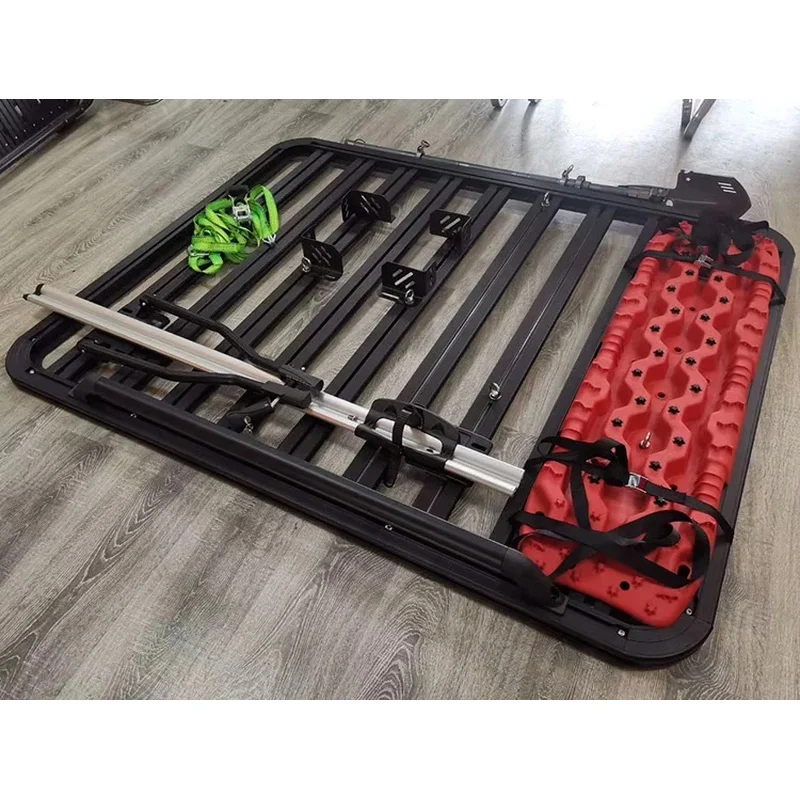 Aluminum Cargo Cer Flat Tray Roof Rack For Tacoma +