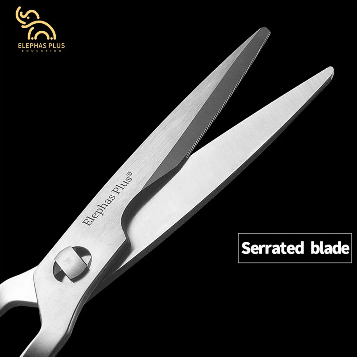 All Steel Curved And Straight BBQ Scissors - Grilling Shears For Meat & Chicken Cutlets | Portable Kitchen Tool Home Use