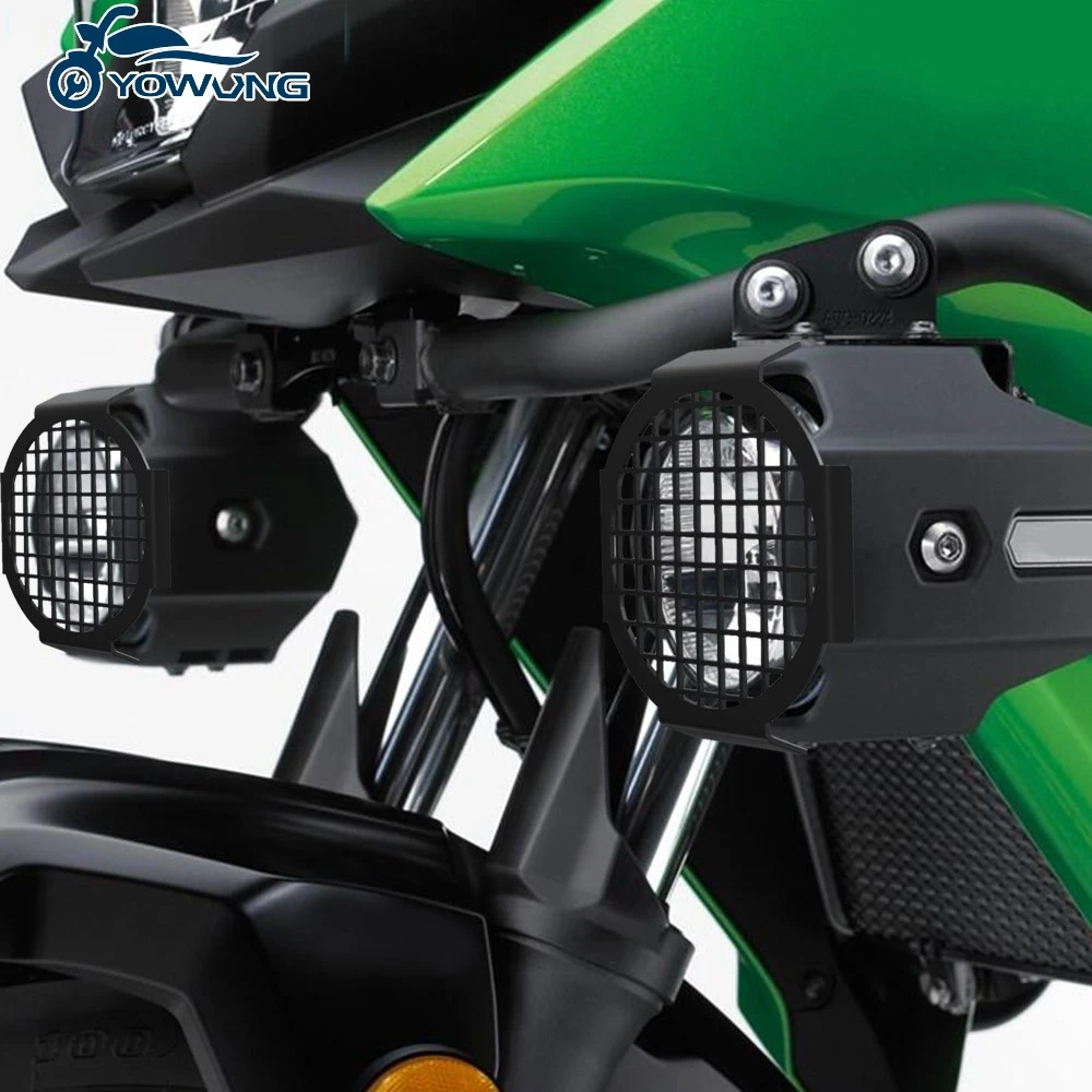 

Motorcycle Accessories FOR KAWASAKI VERSYS-X 300 2017 - 2020 2021 2022 2023 Spotlight Auxiliary Light Led Guard Protective Cover