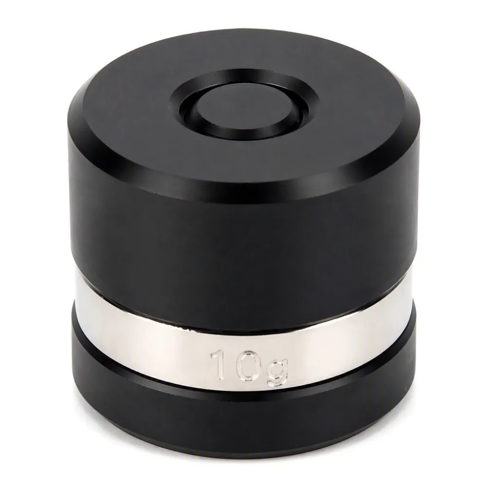 10g Pool Cue Weight Balance Ring Stainless Steel 5/16-18 Thread Cue Balance Weight Black Compact Cue Weight Adjustment Ring