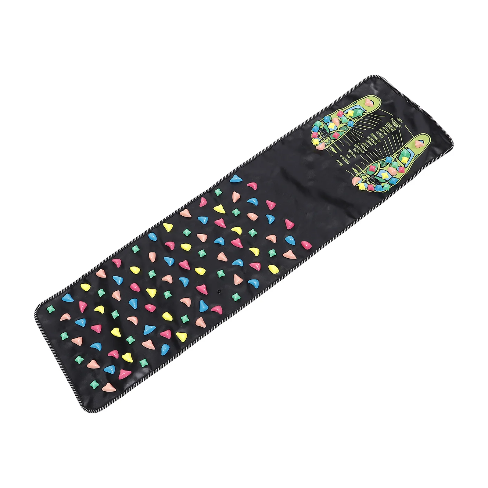 

Foot Massager Mat Acupressure Spike Design Portable Foldable For Home Salon Use Reflexology Tool Pain Relief Acupressure Mat For
