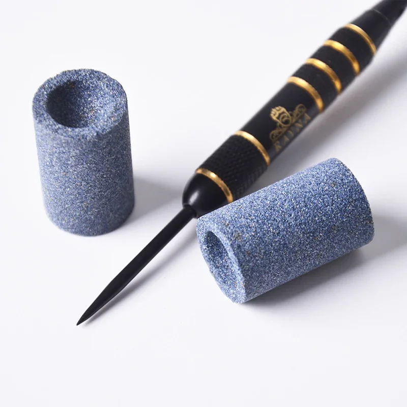 

5pcs Portable Professional Darts Sharpener for Steel Tip Multi-function Sharpener Stone Dart Accessories Sandstone Whetstone