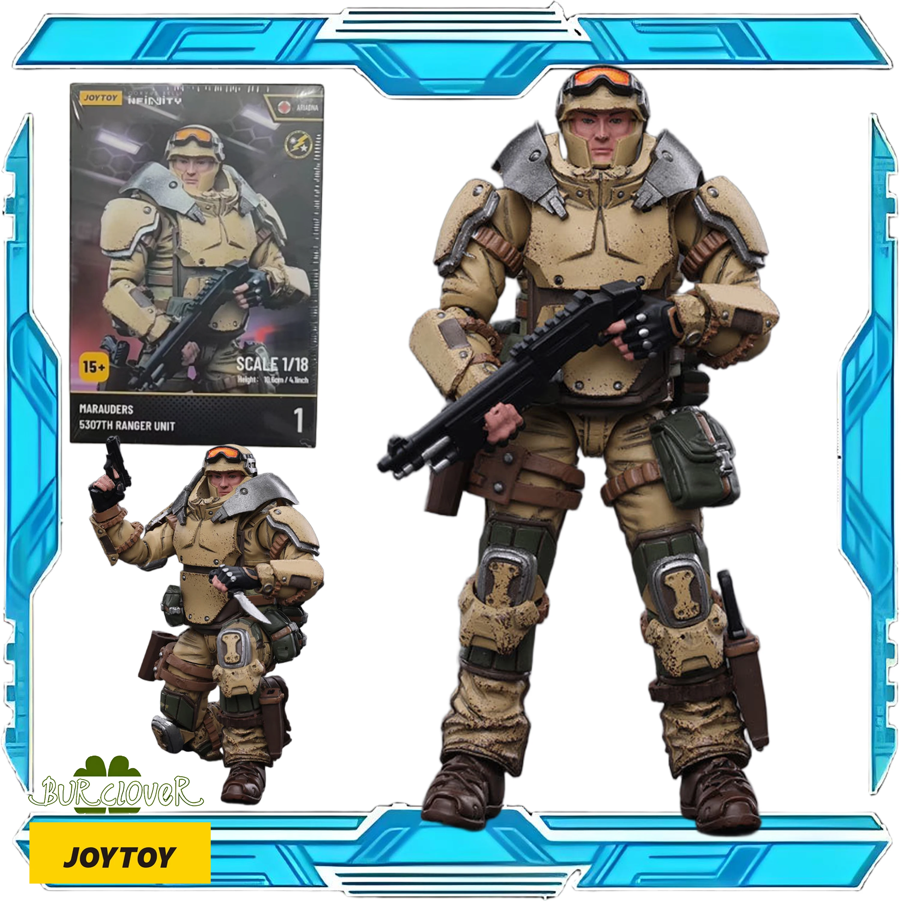 

ORIGINAL 1/18 JOYTO INFINITI THE INFINITI SOLDIER SERIES ARIADNA MARAUDERS 5307TH RANGE UNIT 1 ANIME ACTION FIGURE TOYS GIFTS