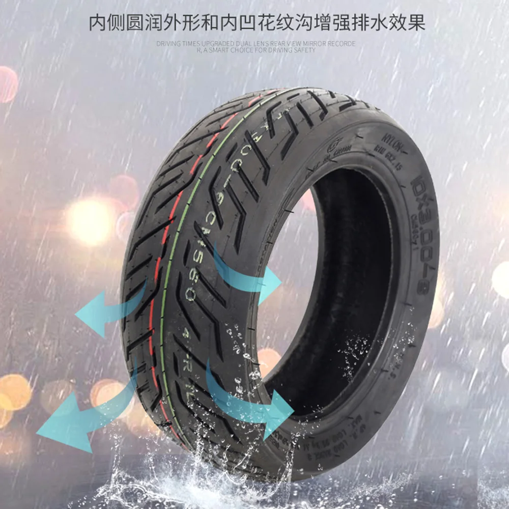 High Quality CST 10x3.00-6 Vacuum Tire for Electric Scooter Parts 10x3.0 Tubeless Tyre