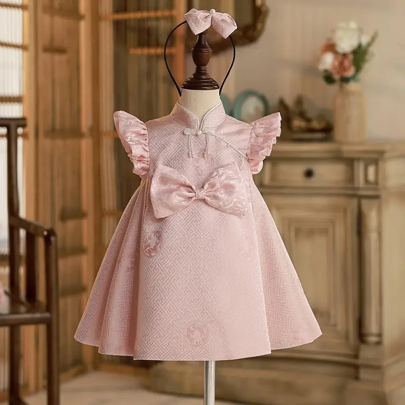 6-year-old Girls Dress Girls Dresses for Eid Christening Dress Girl Children Dresses on Offer Liquidation Girl Children's