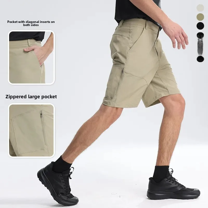 

HELLOMARCEL, высокое качество, размер ЕС, США, роскошные уличные летние мужские дышащие шорты для скалолазания, свободные повседневные быстросохнущие шорты для тренировок